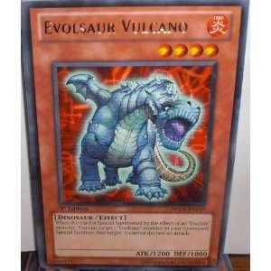   Shockwave Single Card Evolsaur Vulcano PHSW EN019 Rare Toys & Games