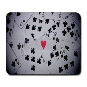 Love Valentines Day Hart Lovers Large Rectangular Mouse Pad   9.25 x 