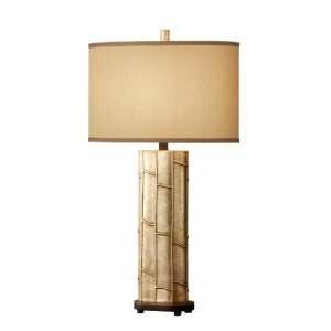  Murray Feiss 10030BUS Astrid Table Lamp, Burnished Silver 