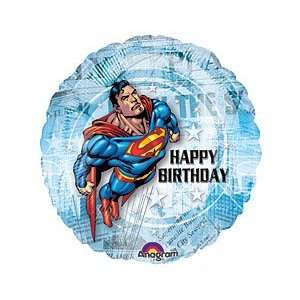  Superman 18 Happy Birthday Mylar Balloon Health 