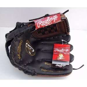 Rawlings Youth Synthetic Black/Brown Baseball Glove (11)   Player 
