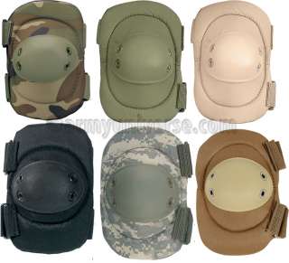 Camouflage Multi Purpose Tactical SWAT Elbow Pads Set  