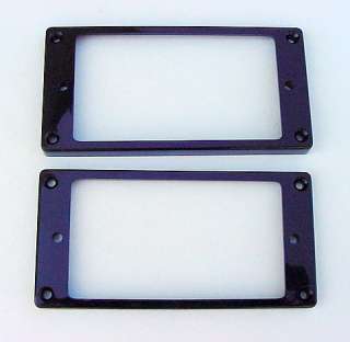 plastic humbucker style pickup ring set for electric guitar