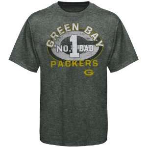  Majestic Green Bay Packers Dads Momentous Pride Heathered 