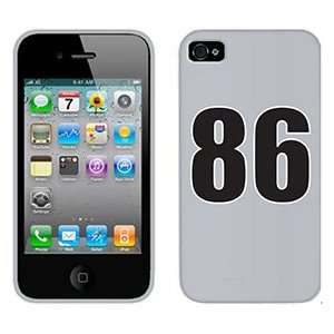  Number 86 on Verizon iPhone 4 Case by Coveroo  Players 
