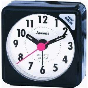  Geneva Clock Co 3076AT Advance Quartz Analog Travel Alarm 