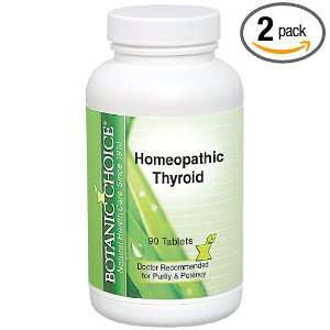  Botanic Choice Homeopathic Thyroid Formula, 90 Count (Pack 