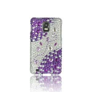  Samsung i997 Infuse 4G Full Diamond Graphic Case   Purple 