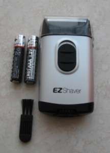 EZShaver Mens Waterproof Battery Operated Electric Travel Shaver