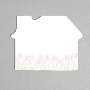  Promotional Bic® House Shaped Adhesive Notepad, 50 Sheets 