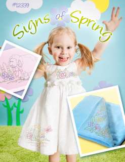 OESD Embroidery Machines Designs CD SIGNS OF SPRING  