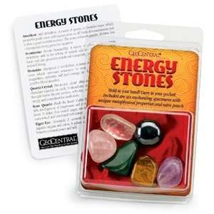  GeoCentral Energy Stones (Satin Pouch Colors Vary) Health 