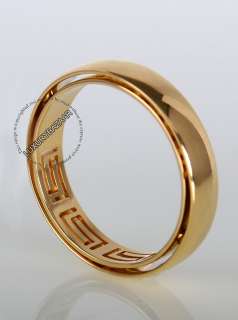   Versace Iconic Collection Double Rotating Wedding Band Ring  
