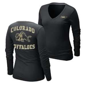   : Colorado Buffaloes Vault Womens Long Sleeve Top: Sports & Outdoors