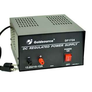 Goldsource® DF 1724 DC Regulated 13.8 Volt / 10 Amp Linear Power 
