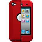 Otterbox Defender Series Case for iPod touch 4G (Black Plastic / Red 
