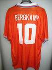 VINTAGE Holland 94/95 home shirt NO.10 BERGKAMP S/S X Large