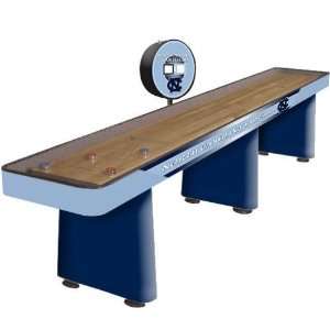   UNC Tar Heels New Pro 9ft Shuffleboard Table: Sports & Outdoors