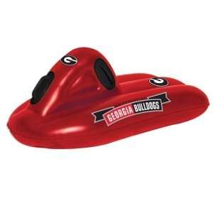  Georgia Bulldogs NCAA Inflatable Super Sled / Pool Raft 