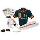 Americans Sports Miami Hurricanes Football Deluxe Uniform Set   Size 