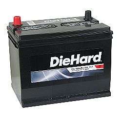 Automotive Battery, Group Size 124R (with exchange)  DieHard 