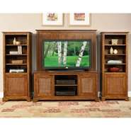 Home Styles Jamaican Bay Console for 60 Televisions   Soft Mahogany 