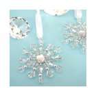 The Beaded Snowflake Ornaments (pack of 40)