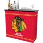 NHL Chicago Blackhawks 2 Shelf Portable Bar w/ Case