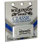 Wilkinson Classic Sword Double Edge Razor Blades (Pack of 5)