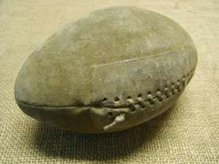 Vintage Mini Leather Football  Antique Sports Old Ball  