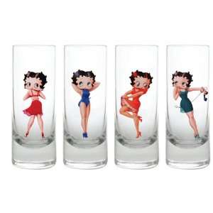  Betty Boop Pin Up Shooter Set: Kitchen & Dining