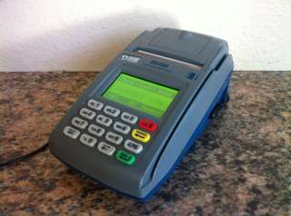 First Data FD100 Credit Card Terminal Touch Screen  NO RESERVE  
