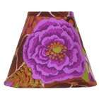 Cotton Tale Designs Wild Elegance Lamp Shade, Purple Brown