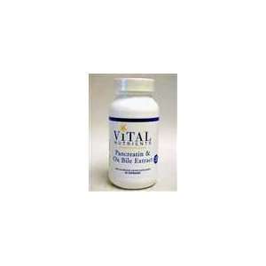 Vital Nutrients   Pancreatin & Ox Bile Extract   60 vcaps 
