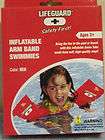 NWT LIFEGUARD Safety First Inflatable Arm Band Swimmies Arm Floats 