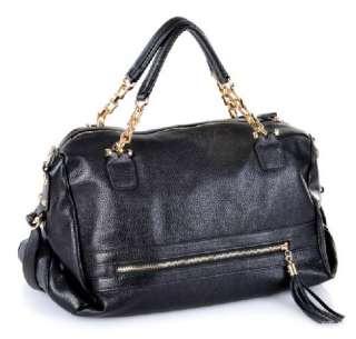 Genuine Leather Real Leather Tote Shoulder Bag Purse Hobo Handbag B171 