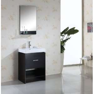  Virtu MS 550 Gloria 24 Espresso   Single Sink Bathroom 