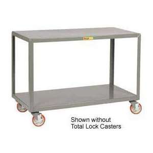  Little Giant® Mobile Table, 2 Shelf, 30 X 60, Locking 
