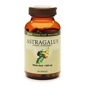  GNC Astragalus 500 mg 100 capsules