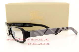 Brand New BURBERRY Eyeglasses Frames BE 2082A 3001 BLACK 100% 