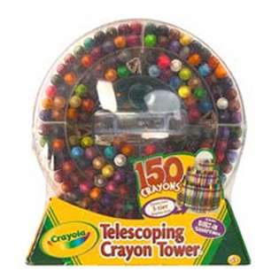   Telescoping Crayon Tower With 150 Crayons Crafts 