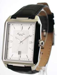 Kenneth Cole KC1482 Watch Leather Date Mens New  