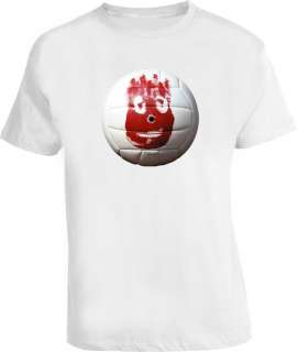 Wilson Castaway Volleyball Funny Hanks White T Shirt  