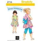 Simplicity Sewing Pattern 2716 Child Seperates, A