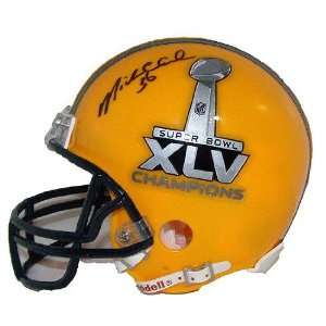 Nick Collins Signed Mini Helmet   SB Logo   Autographed NFL Mini 