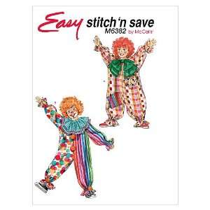   Patterns M6382 Clown Costumes, All Sizes: Arts, Crafts & Sewing