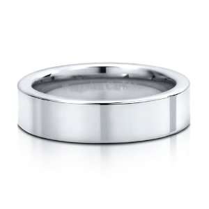  Classic Plain Tungsten Carbide Ring Band Polished Comfort 