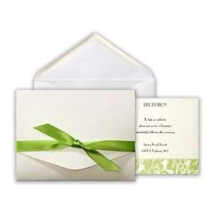  Mint Green Floral Pocket Wedding Invitation: Health 