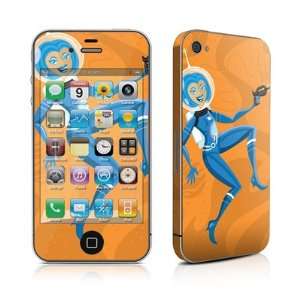 Galaxy Design Protective Skin Decal Sticker for Apple iPhone 4 / 4S 