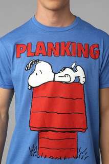 Snoopy Planking Tee   Urban Outfitters